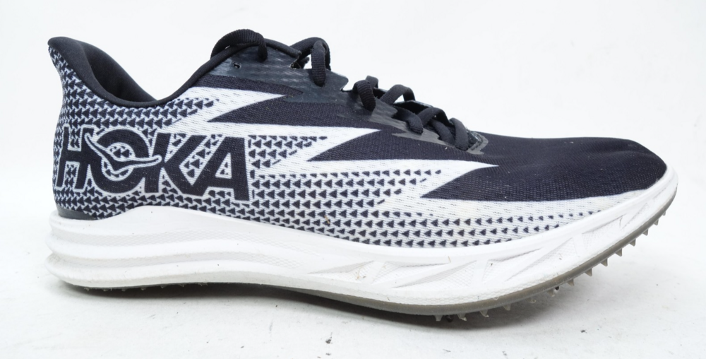 Hoka One One Crescendo MD Shoes Mens Size 12 Black Track Spikes 1134520 BWHT